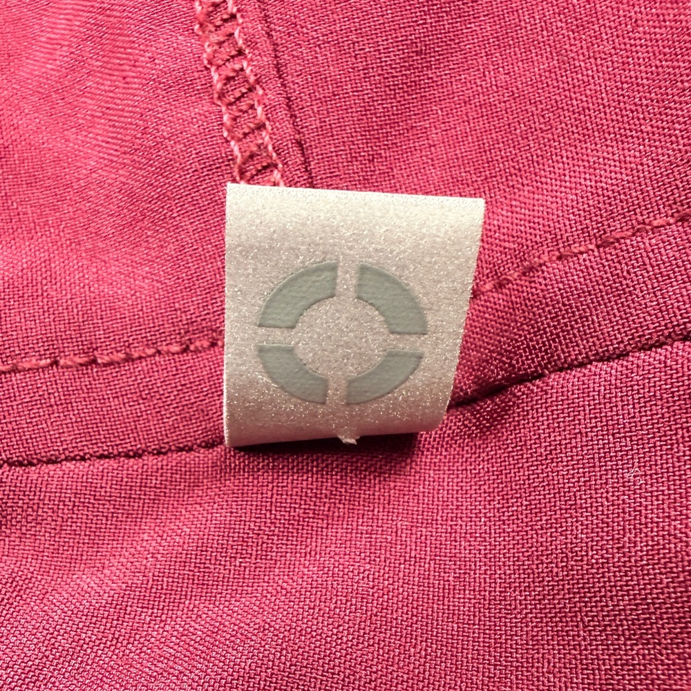 Burgundy Scrub Style Athletic Pants - Picture 2 of 6